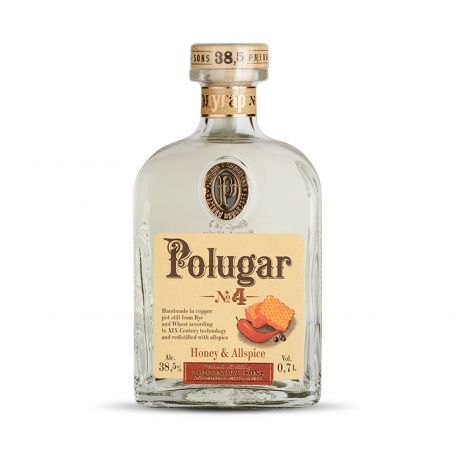 Vodka Polugar N.4 - Honey & Allspice 0,7l